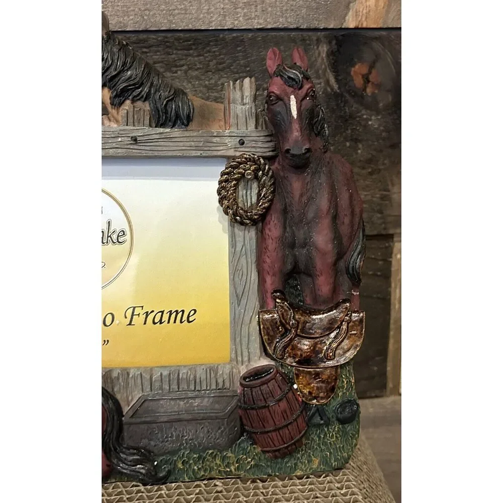 3D‎ Chespeake Bay Horses Frame Holds 6 X 4 Photo frame NEW